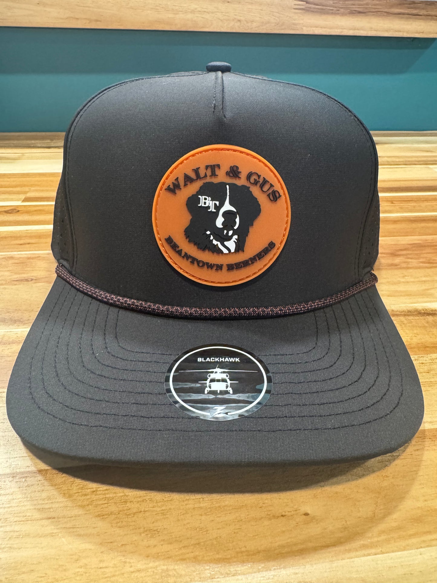 Walt & Gus Collab Black Hat-Copper Chainlink Rope